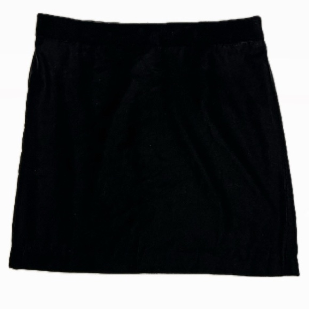 NWT J. Crew Black “Velvet” Skirt Size 10